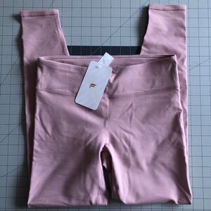 Fabletics pink salar solid powerhold legging